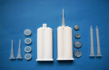 High Precision AB Glue Cartridge , 50ml Plastic Epoxy Cartridge For Construction