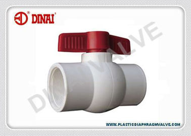 3/8'' - 4'' Compact Plastic Ball Valve With NPT / BSPT Thread End