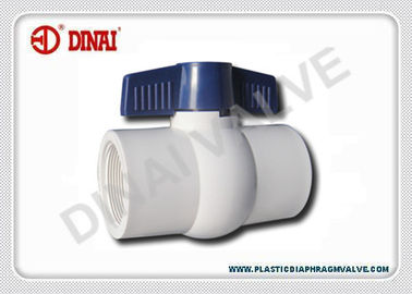 PVC Plastic Ball Valve For Water 1/2&quot; to 4&quot; , DIN / ANSI / JIS / BS