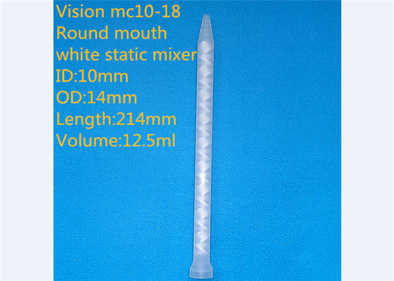 Vmc10-18 Square Pp / Pom Static Mixer Nozzle For Mixing Glue
