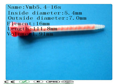 MB 5.4-16s plastic static mixer for mixing tube , epoxies and polyureas static mixer tube