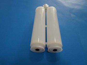 High precision plastic glue syringe barrel,AB glue cartridge,dual cartridge,epoxy cartridge