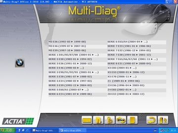 Multi-Di@g Access J2534 Pass-Thru OBD2 Device, Professional Universal Auto Scanner