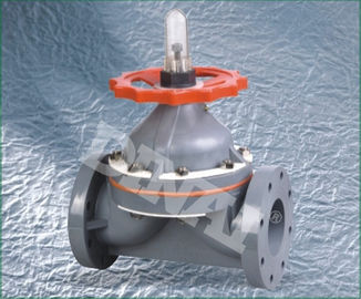 PP-GR flanged diaphragm valve PN10, 20mm-280mm