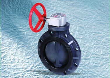 Thermoplastic butterfly valve ASAHI type,1&quot; to 24”, wafer type, 1.0Mpa, UPVC,CPVC,PVDF,PP,PPH fabricated