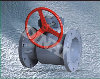 PN10 bar UPVC plastic flange ball valve,1/2" to 12” DIN,ANSI,JIS flange connection