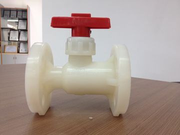 PN10 bar PP-GF plastic flange ball valve,1/2&quot; to 12” DIN,ANSI,JIS flange connection