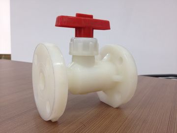 PN10 bar PP-H plastic flange ball valve,1/2" to 12” DIN,ANSI,JIS flange connection