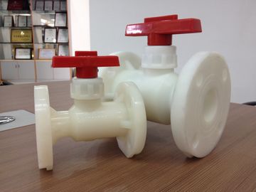 PN10 bar PVDF plastic flange ball valve,1/2" to 12” DIN,ANSI,JIS flange connection