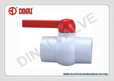 Convenient PVC Threaded Ball Valve NPT / BSPT 1/2&quot; - 4&quot; ANSI / JIS / DIN Standard