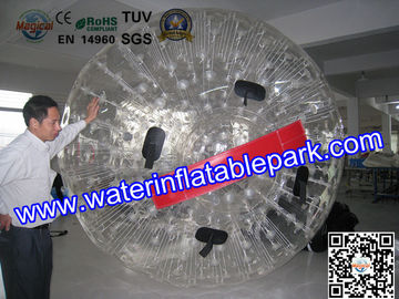 Funny Commercial Interesting Inflatable Blue Land Zorb Ball 3m x 2m