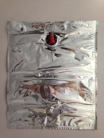 Bib Bag In Box With Tap Or Valve For Juice / Sauce Wine / Oil / Beverage