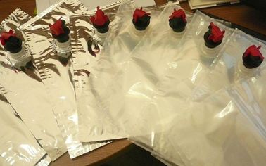 Bib Bag In Box With Tap Or Valve For Juice / Sauce Wine / Oil / Beverage