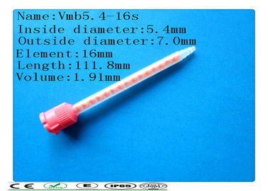 MB 5.4-16s plastic static mixer for mixing tube , epoxies and polyureas static mixer tube