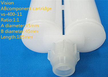 400ml 1:1 AB Glue Cartridge Tow Components Empty Silicone Cartridge For Epoxy Glue