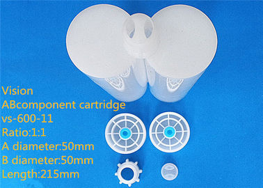 AB Glue 600ml 1:1 Two Component Epoxy Cartridge Dual Cartridge AB Glue Cartridge