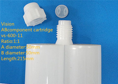 AB Glue 600ml 1:1 Two Component Epoxy Cartridge Dual Cartridge AB Glue Cartridge