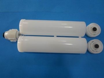 High precision plastic glue syringe barrel,AB glue cartridge,dual cartridge,epoxy cartridge