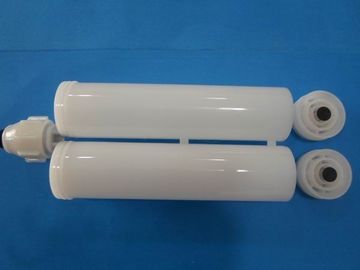 High precision plastic glue syringe barrel,AB glue cartridge,dual cartridge,epoxy cartridge