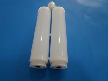 High precision plastic glue syringe barrel,AB glue cartridge,dual cartridge,epoxy cartridge