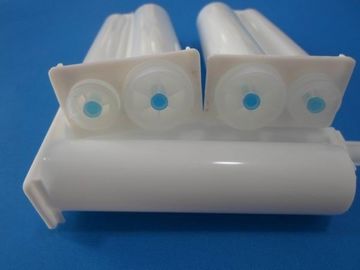 Hot sale 600ml 1:1 2:1 dispensing AB glue barrel,2 ratio dispensing AB syringe barrel,caulking cartridge glue barrel
