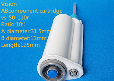 vs-50-110r 10:1 two component epoxy dual glue cartridge dispensing glue