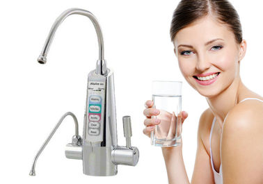 Automatic Washing Alkaline Water Ionizer , Alkaline Ionized Water Machine