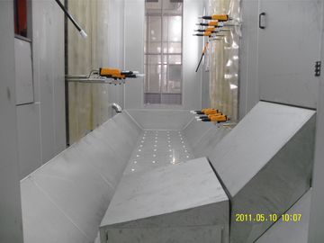 Multi - Cyclone Automatic Powder Spray Booth With Two Recovery System