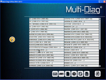 Multi-Diag Access J2534 Auto Universal Car Diagnostic Scanner