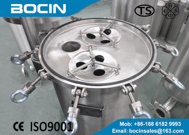 CE 1um vertical multi bags Bag Filter Housing for water treatment filtration