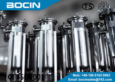 High precision Bag Filter Housing single bag  liquid filtration with ISO certificate