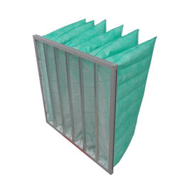 F5 - F8 Bag Filter Housing , Ventilation Synthetic Air Filter 595x595x500MM - 6P