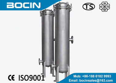 High precision SS 304 or 314 cartridge filter housing for water purification