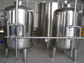 Commercial Mineral Water Treatment Equipment , Hollow Fiber Super Filter for Drinking Water