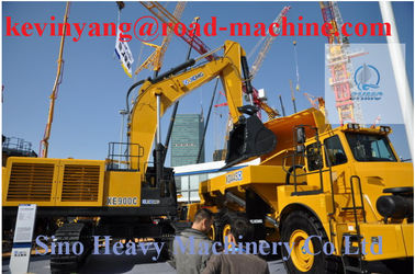 Big Hydraulic Crawler Excavating Machine Double Filter System