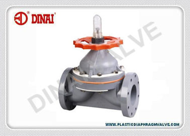Plastic diaphragm valve for food industrial salt water piping line UPVC, CPVC,PVDF,PPH fabricated