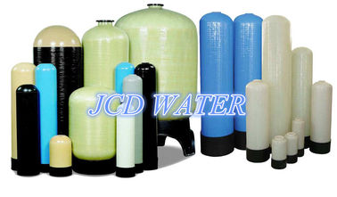 Vertical Plastic FRP RO Membrane Housing For Domestic , Sea Water Treatment