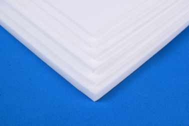 Pure White Molded PTFE Teflon Sheet For Medical Equipment , Lubricant Material