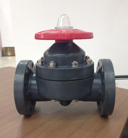 weir type UPVC diaphragm valve, 5",6",8",10". wheel handle