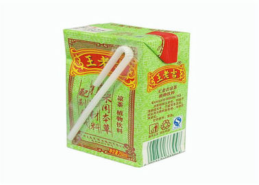 High Speed Beverage Filling Machine , Aseptic Brick Carton Juice Filling Machine