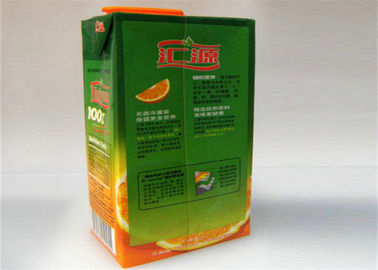 High Speed Beverage Filling Machine , Aseptic Brick Carton Juice Filling Machine