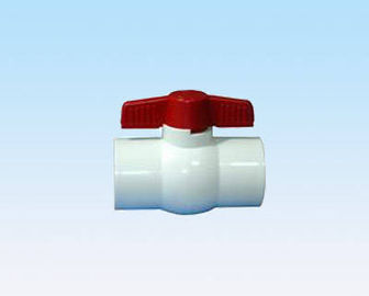 Compact 1/2" ~ 4"  True Union Plastic PVC Ball Valve Floating For Water Supply