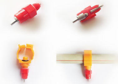 Automatic ABS Chicken Water Feeder Poultry Broiler Ball Valve Nipple Drinkers