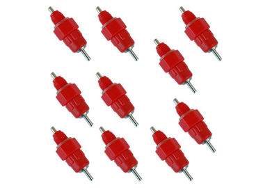 Automatic ABS Chicken Water Feeder Poultry Broiler Ball Valve Nipple Drinkers