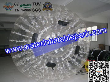 Funny Commercial Interesting Inflatable Blue Land Zorb Ball 3m x 2m