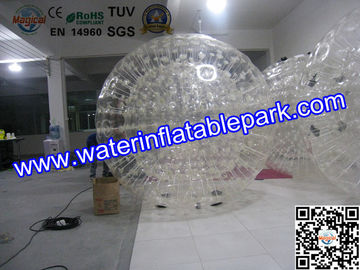 Funny Commercial Interesting Inflatable Blue Land Zorb Ball 3m x 2m